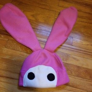 Pink Bunny Hat